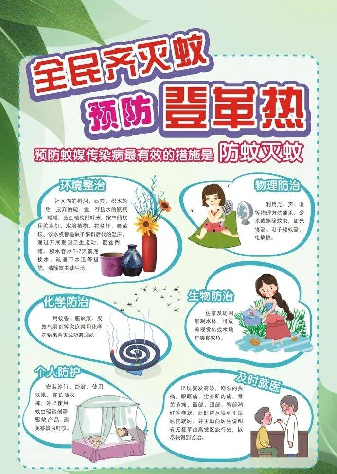預防登革熱，健康過暑假——致廣大家長的一封信